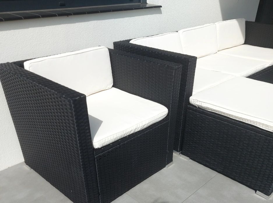 Cena okazyjna tylko do czwartku Narożnik zestaw ogrodowy