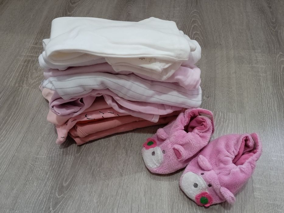 Zestaw ubranek dla dziewczynki rozmiar 62 68