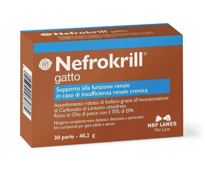NBF LANESNefrokrill gatto 30 kapsułek