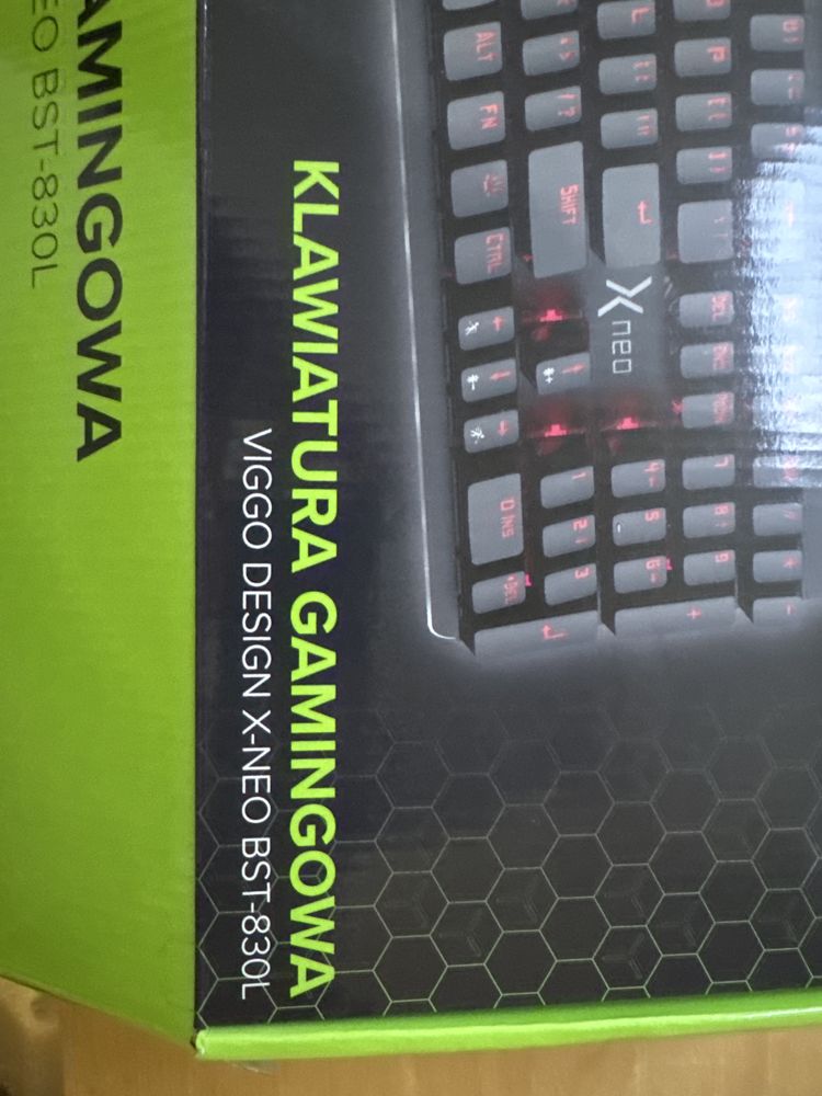 Klawiatura gamingowa Viggo Design X-Neo BST-830L