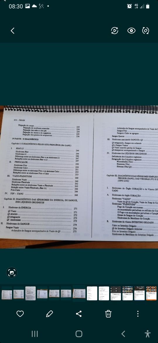 Livro "O diagnóstico da medicina chinesa"