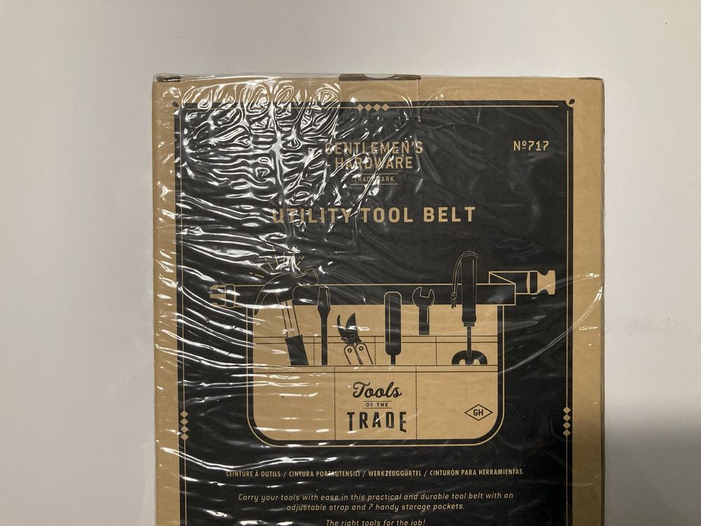 Cinto de Ferramentas Gentlemen's Hardware novo embalado