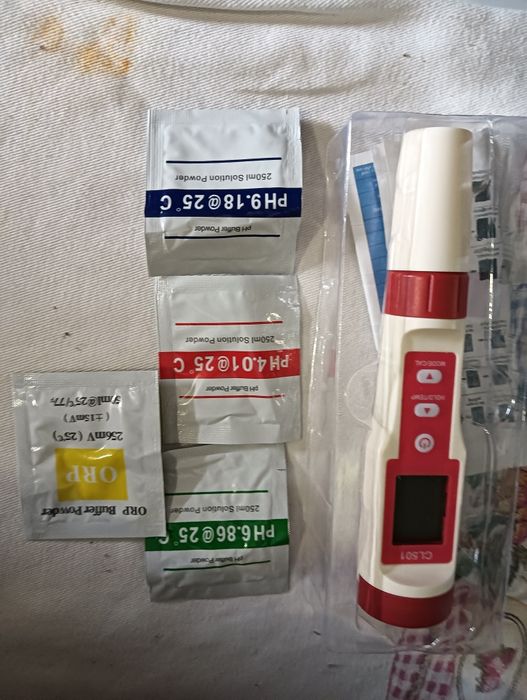 Medidor qualidade da Água para piscina ou aquário