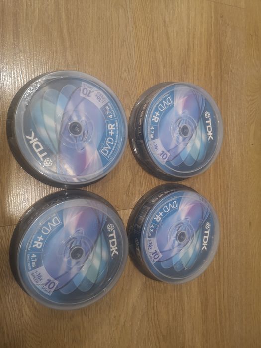 75 DVDs novos selados na caixa original tdk e verbatim64551262726530120
