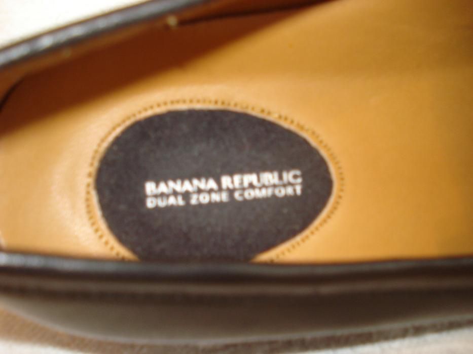 Banana Republic-USA roz 46 dl wkladki 31 cm cale skora natur.Org $199