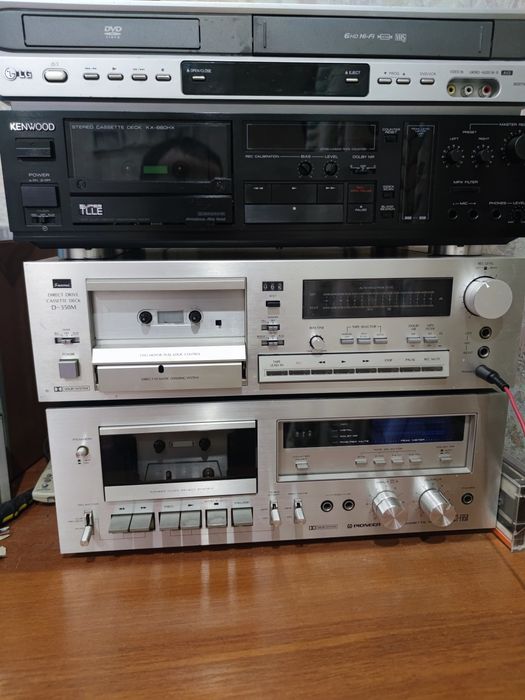 Запись на аудио кассеты