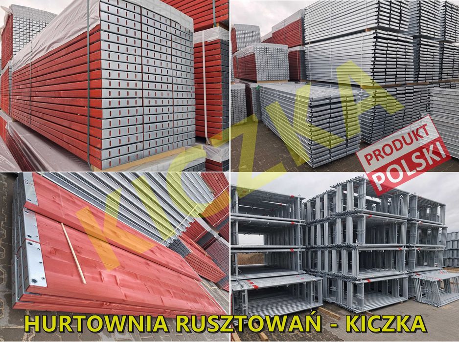 TANIE RUSZTOWANIA Elewacyjne Fasadowe - RUSZTOWANIE 594m2 - Hurtownia