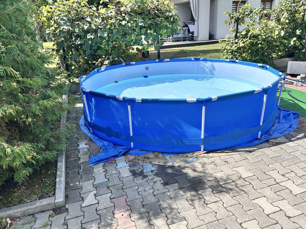 Basen bestway steel pro 3,66m z pompka.