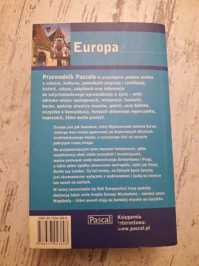 Przewodnik Pascala - Europa 1277 stron! turystyczny