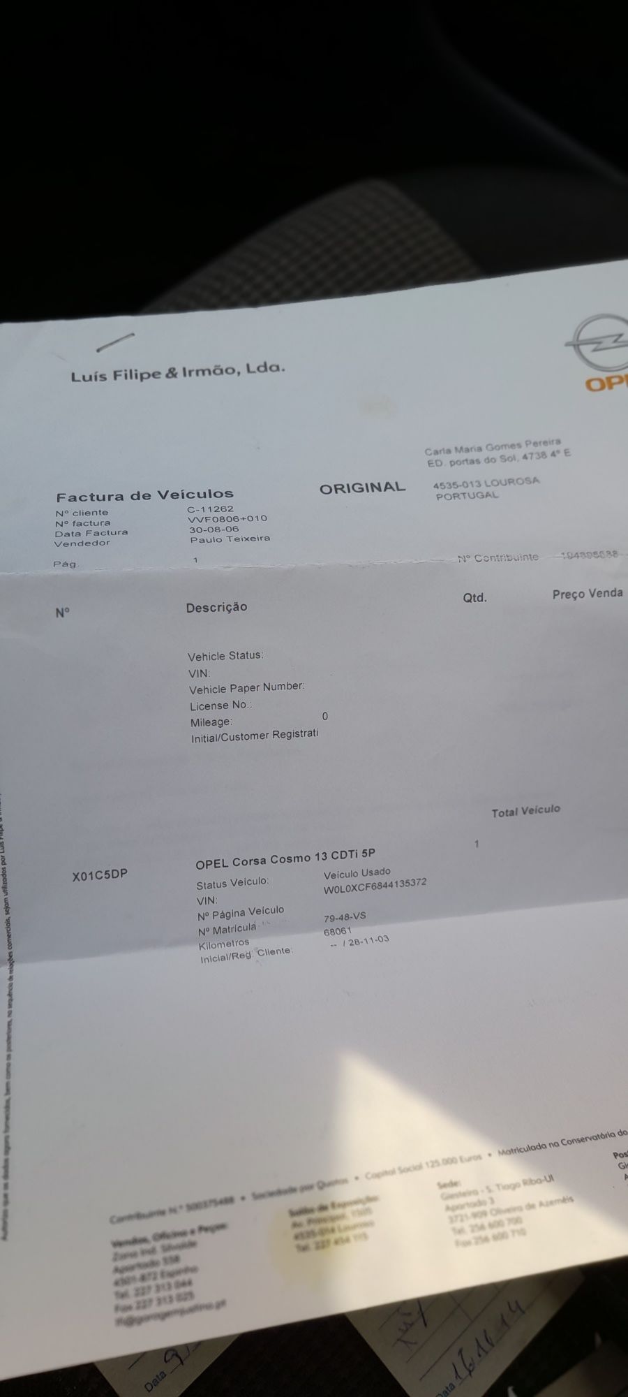 Opel corsa com 204000k