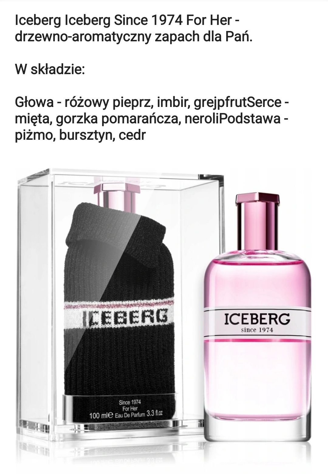 Woda perfumowana ICEBERG