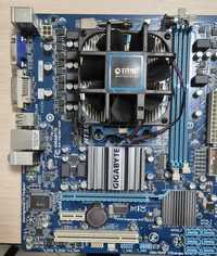 Мат плата Am3+ GA-78LMT-S2P + AMD Phenom II X2 560 3.30 GHz
