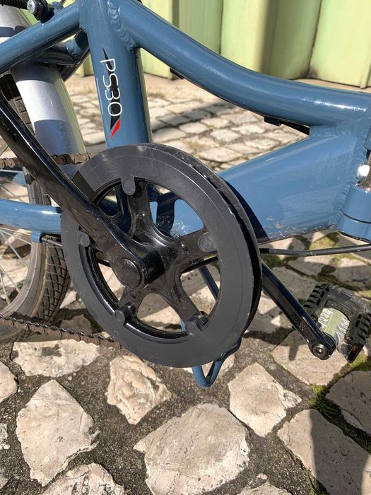 Bicicleta B-PRO P530 Desdobrável - Mudanças com Manete 7V - Impecável
