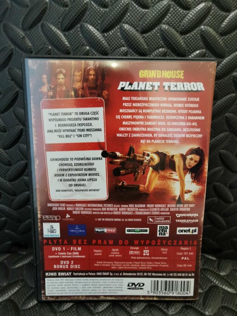 Planet Terror - DVD stan idealny