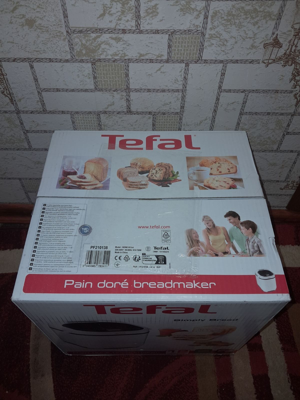 Хлебопеч, хлібопіч Tefal PF210138