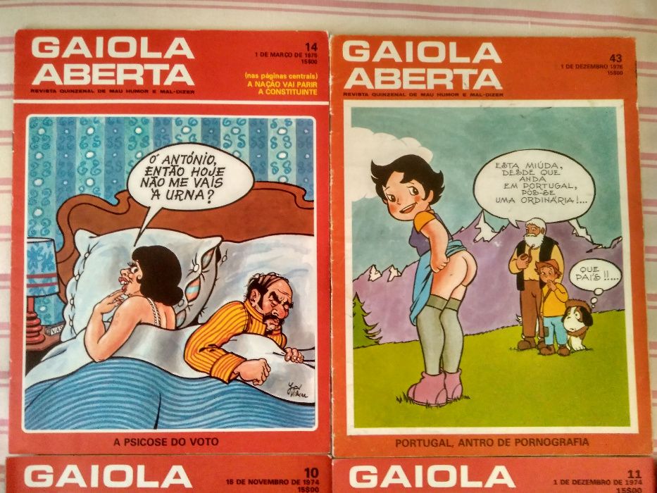 Revistas Gaiola Aberta (14 números)