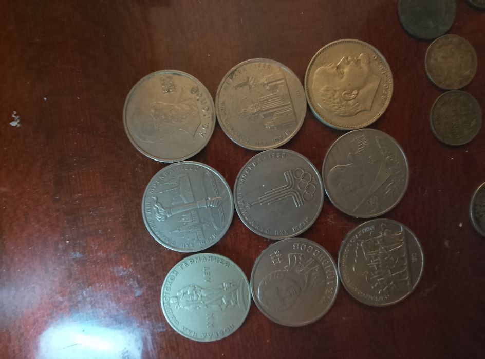 Разные монеты  вещи ссср
