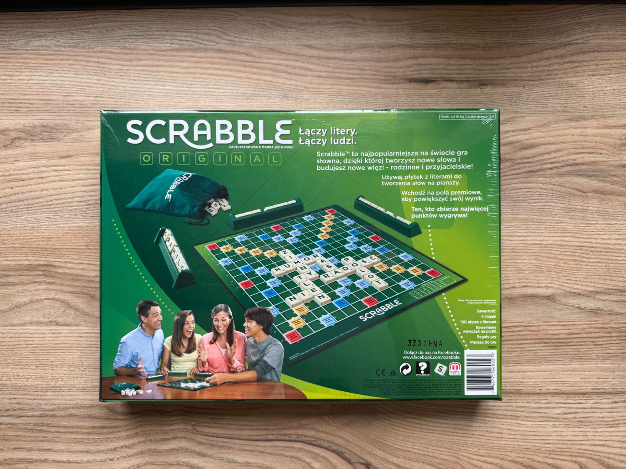 Nowe Scrabble Original Zafoliowane