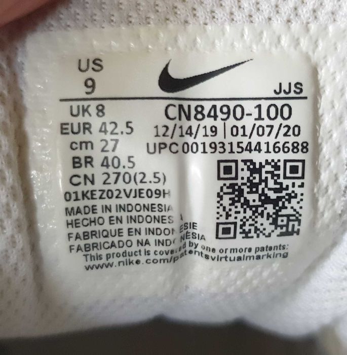 Oryginalne męskie buty Nike Air Max 90 rozm.42,5
