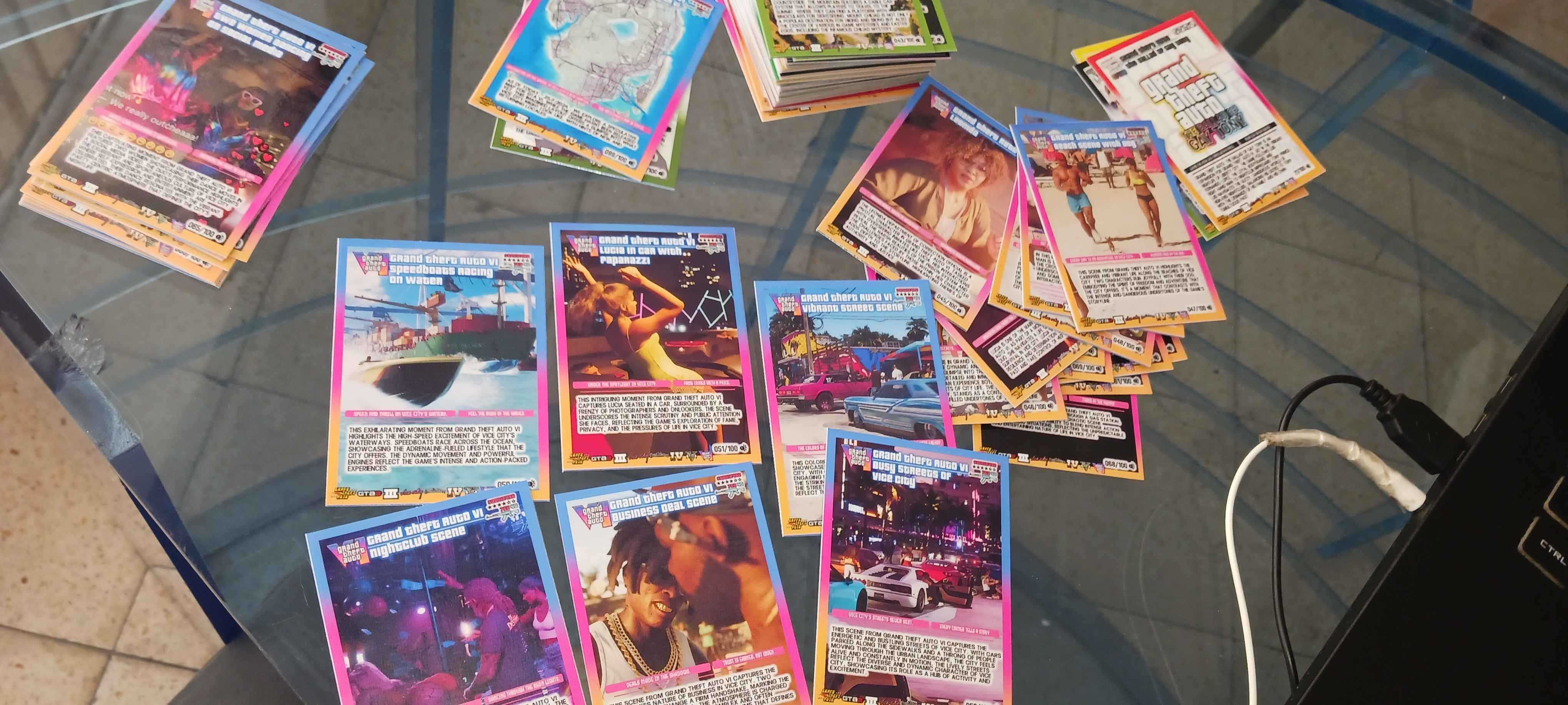 Coleção Exclusiva de Cards GTA VI