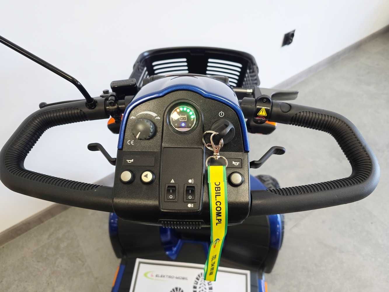 Używany skuter inwalidzki elektryczny PRIDE CYCLONE terenowy mocny fv