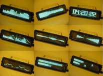 Spectrum Wskaźnik audio Technics korektor analizator VFD 2515 VK 2517