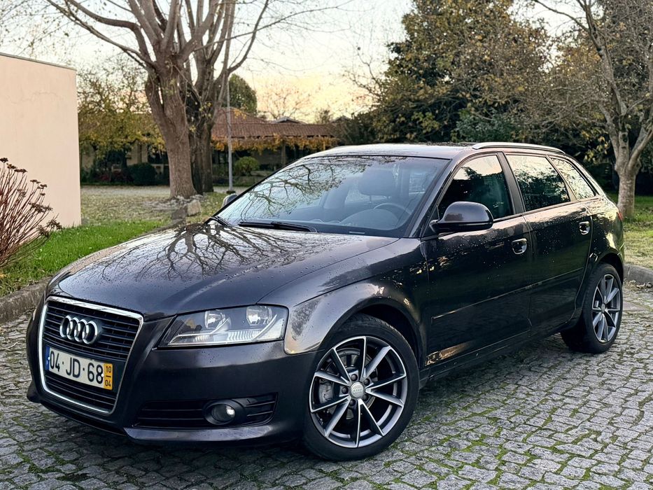 Audi A3 Sportback 1.6 TDI NACIONAL – 2010 – Um Senhor Carro!