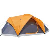 Amazon Basics 8-osobowy namiot rodzinny, turystyczny, pomarańczowy