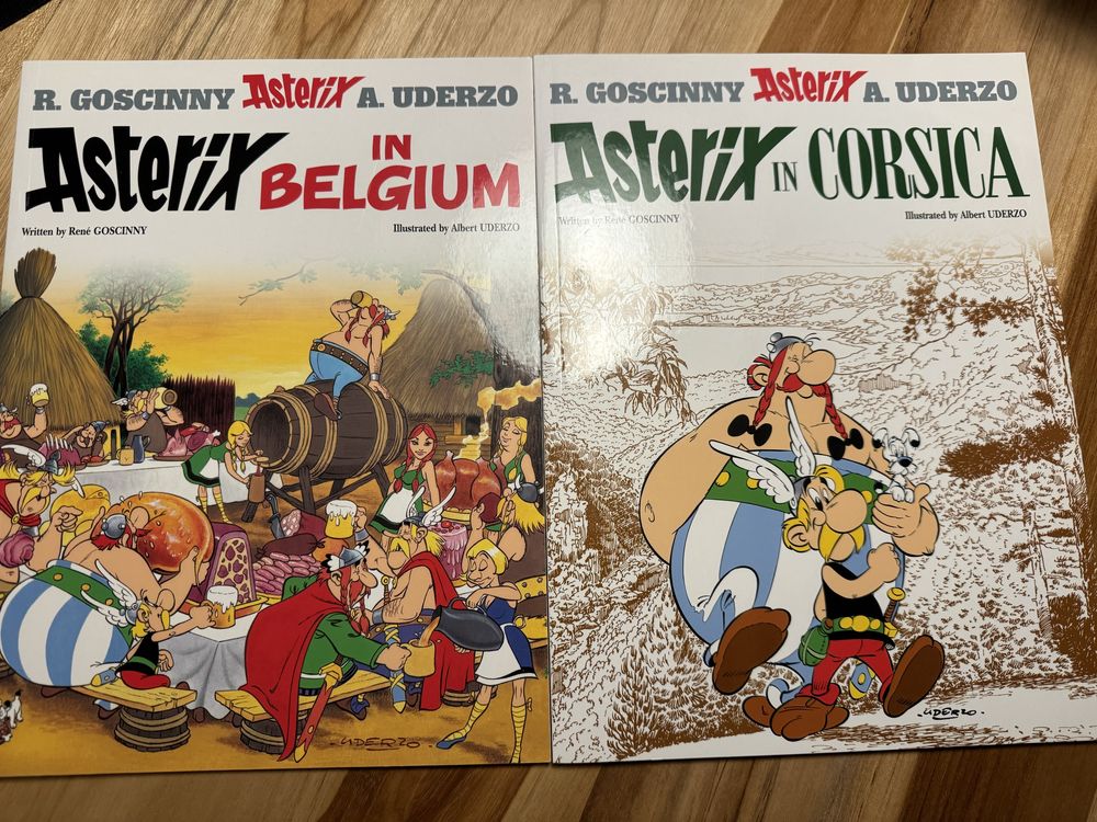 Asterix in Belgium, Asterix in Corsica