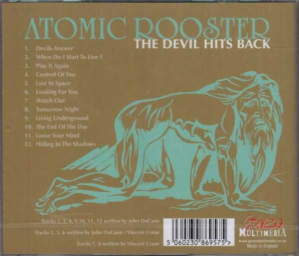 ATOMIC ROOSTER- The Devil Hits Back - CD - płyta nowa , folia