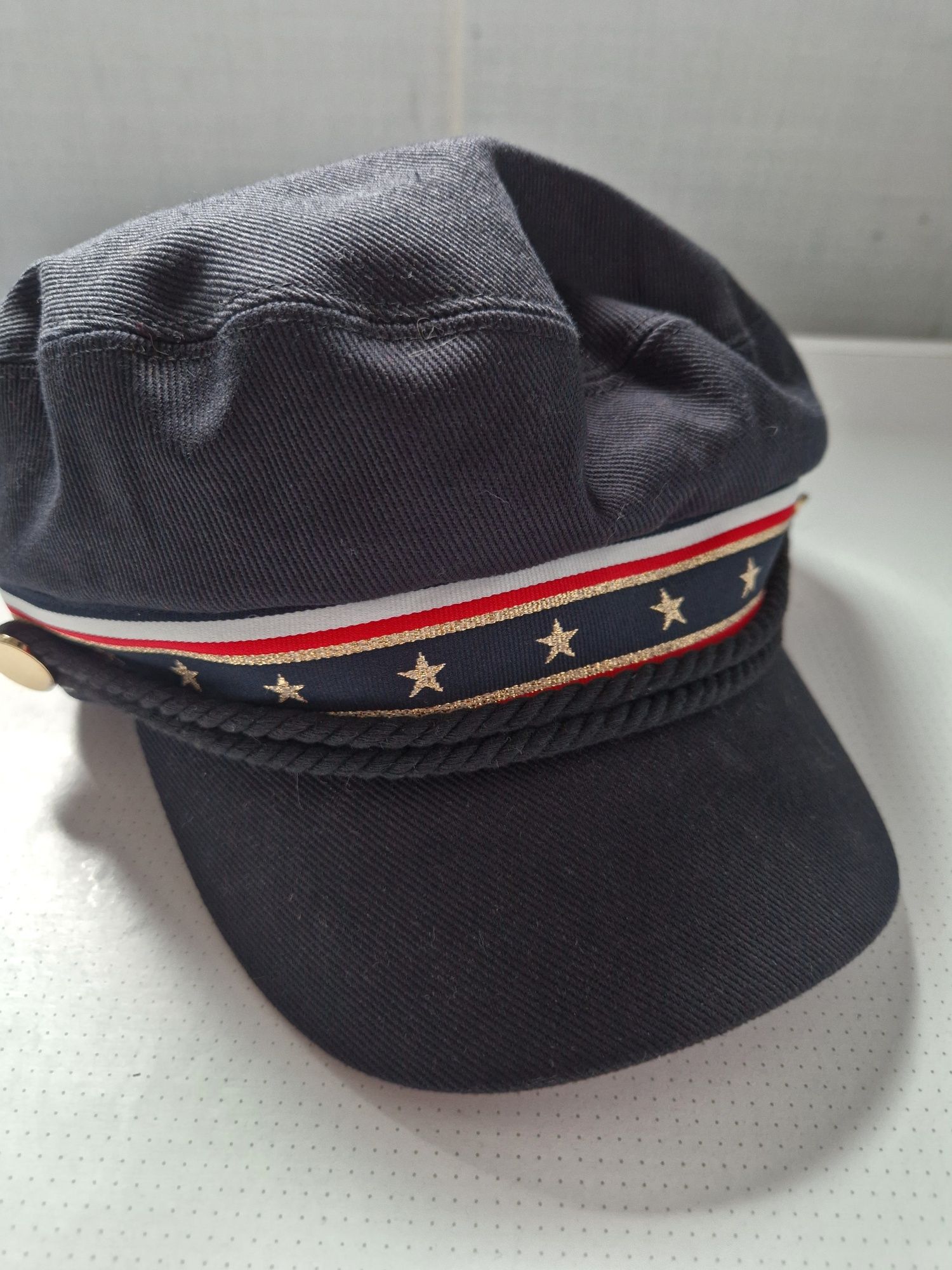 Kaszkiet czapka Tommy Hilfiger granat