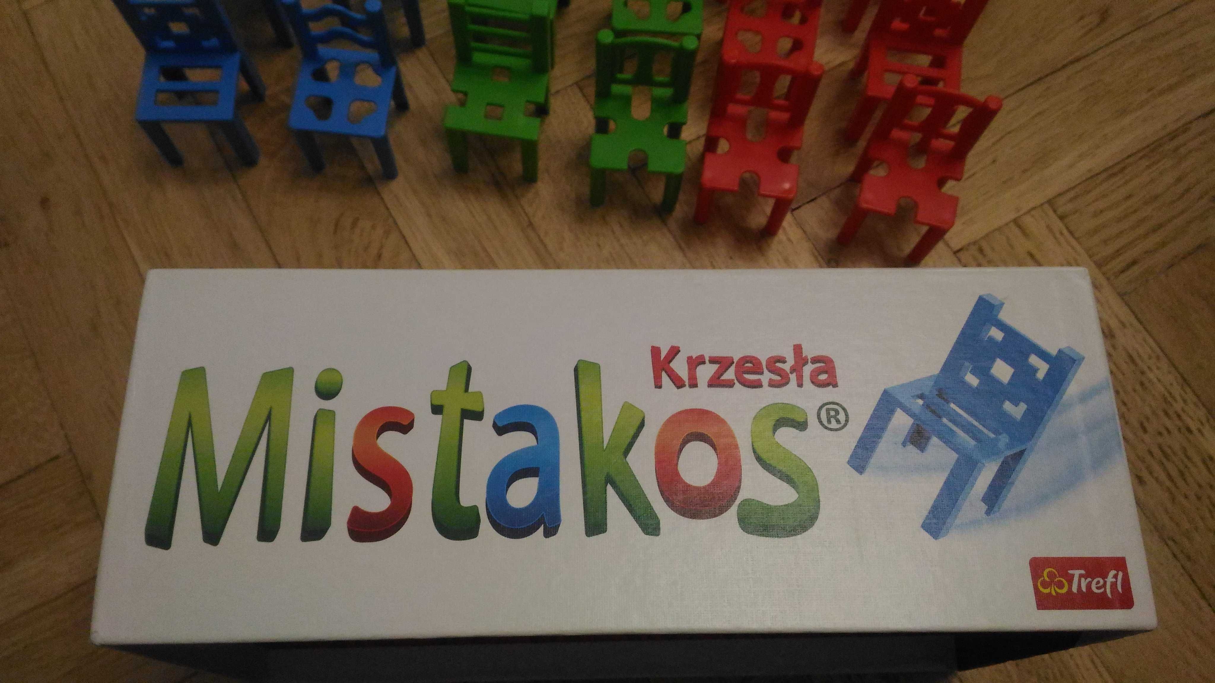 Mistakos krzesła Trefl 3 kolory idealna jak nowa 2 warianty