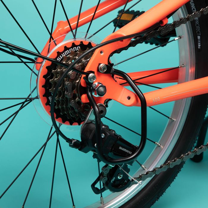 BICICLETA DOBRÁVEL TILT 500 LARANJA NÉON