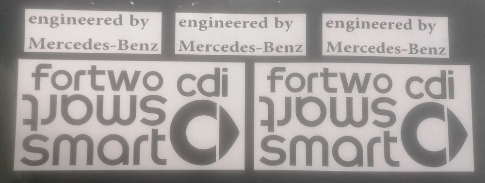 Kit Autocolantes Smart fortwo cdi