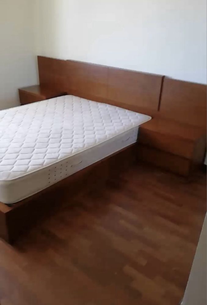 CAMA CASAL MADEIRA MACIÇA