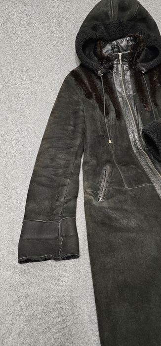 Продам натуральную дубленку с норкой