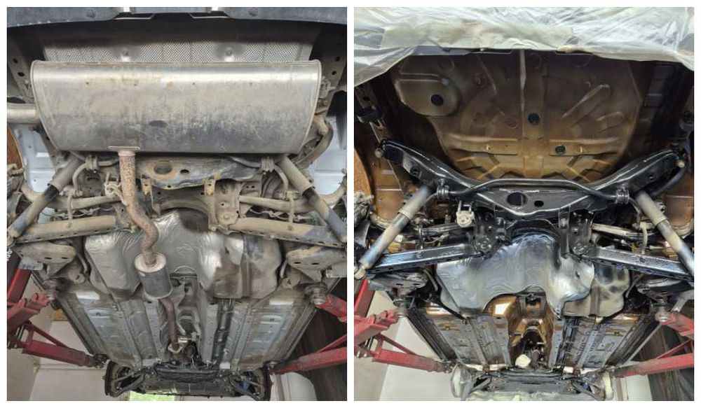 Konserwacja samochodowa/ podwozia, czyszczenie suchym lodem