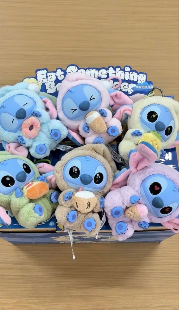 Новинка Labubu “Stitch “Eat Before Sleep”