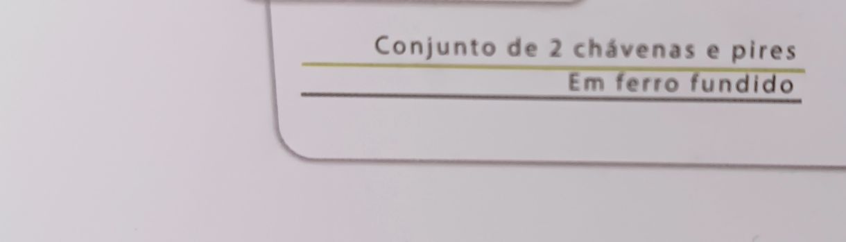 Conjunto Chá: Bule+ 4 Chávenas c/pires em Ferro Fundido