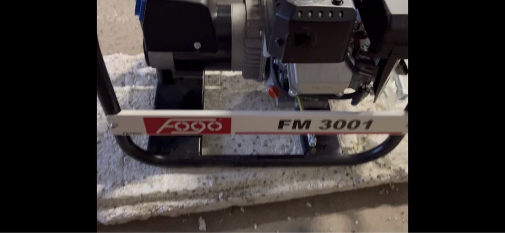 Бензогенератор fogo fm 3001