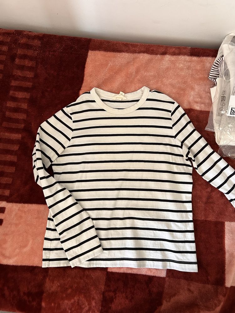 Bluzka w paski H&M, 100% bawełna