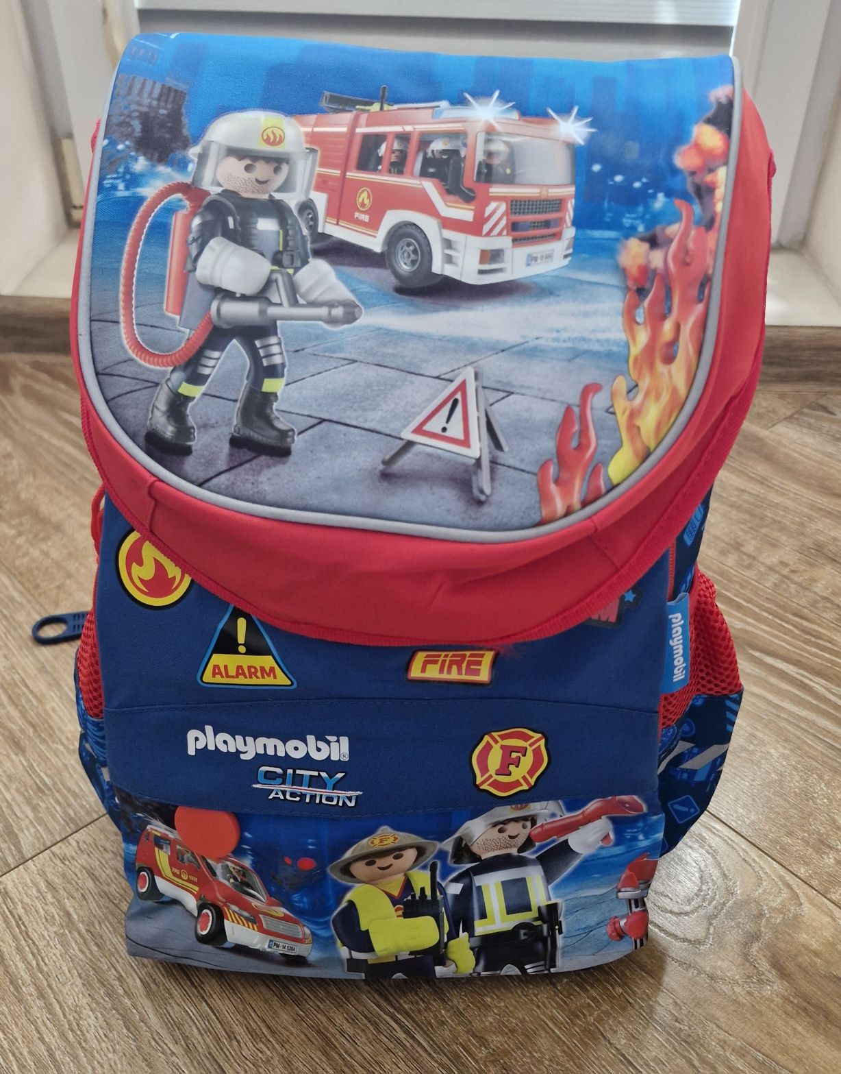 Plecak dziecięcy playmobil Straż Pożarna