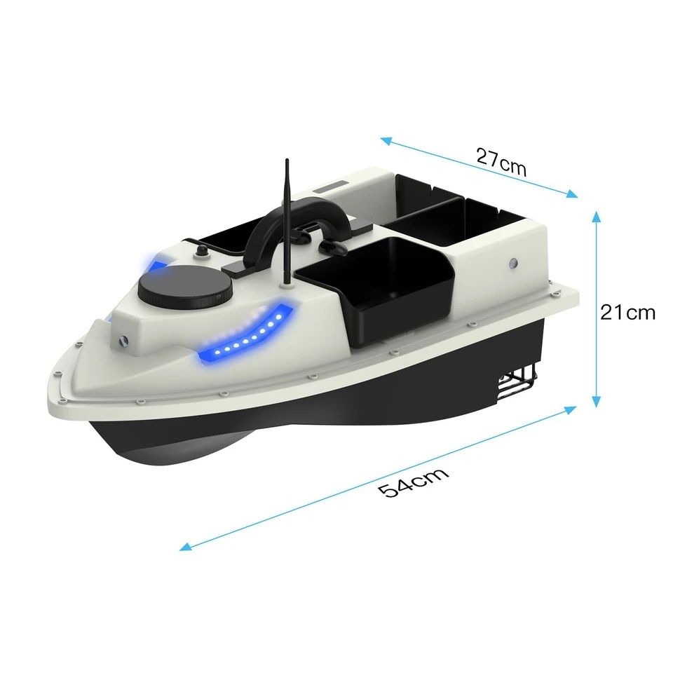 Кораблик для прикормки GPS D19  500M 2KG