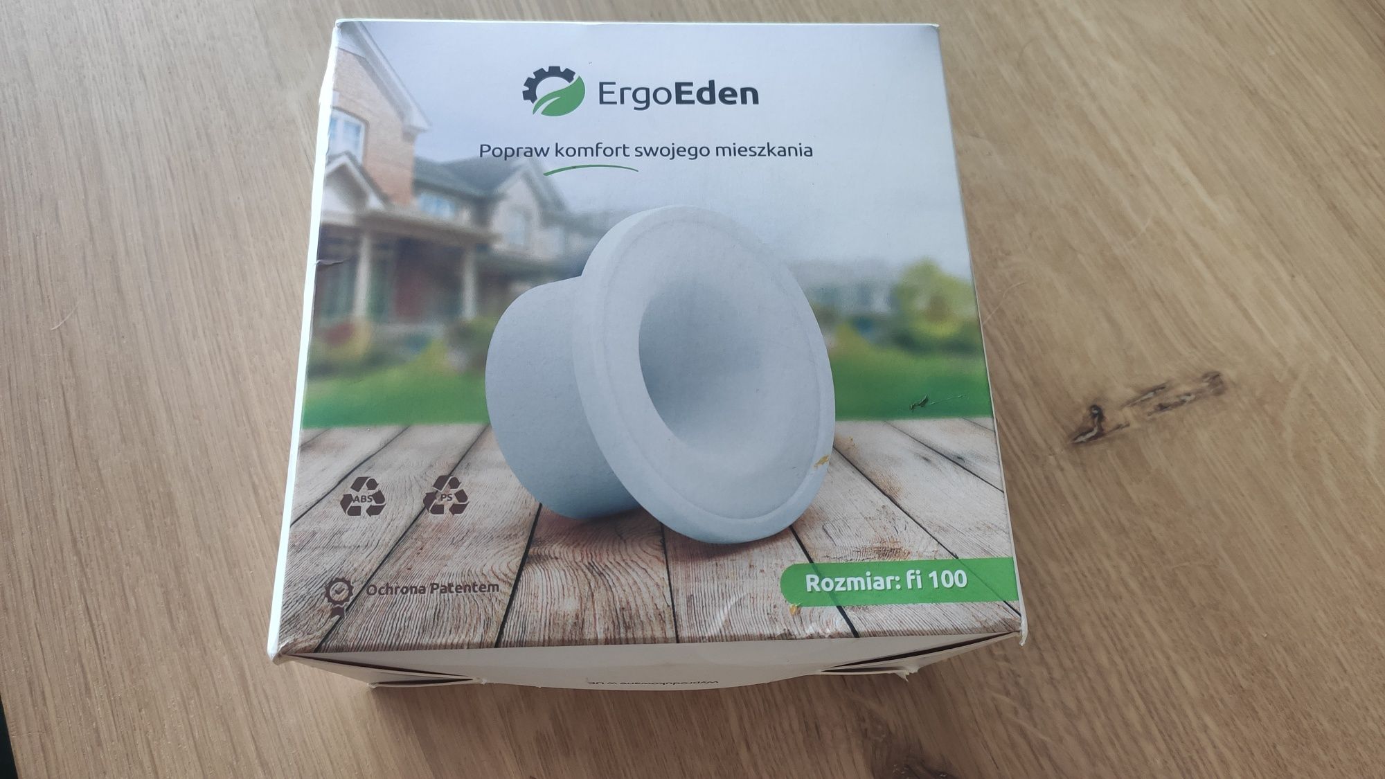 Kratka wentylacyjna autoaktywna Fi 100 satyna