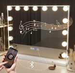 Lustro Hansong Bluetooth Hollywood z 15 lampami LED
