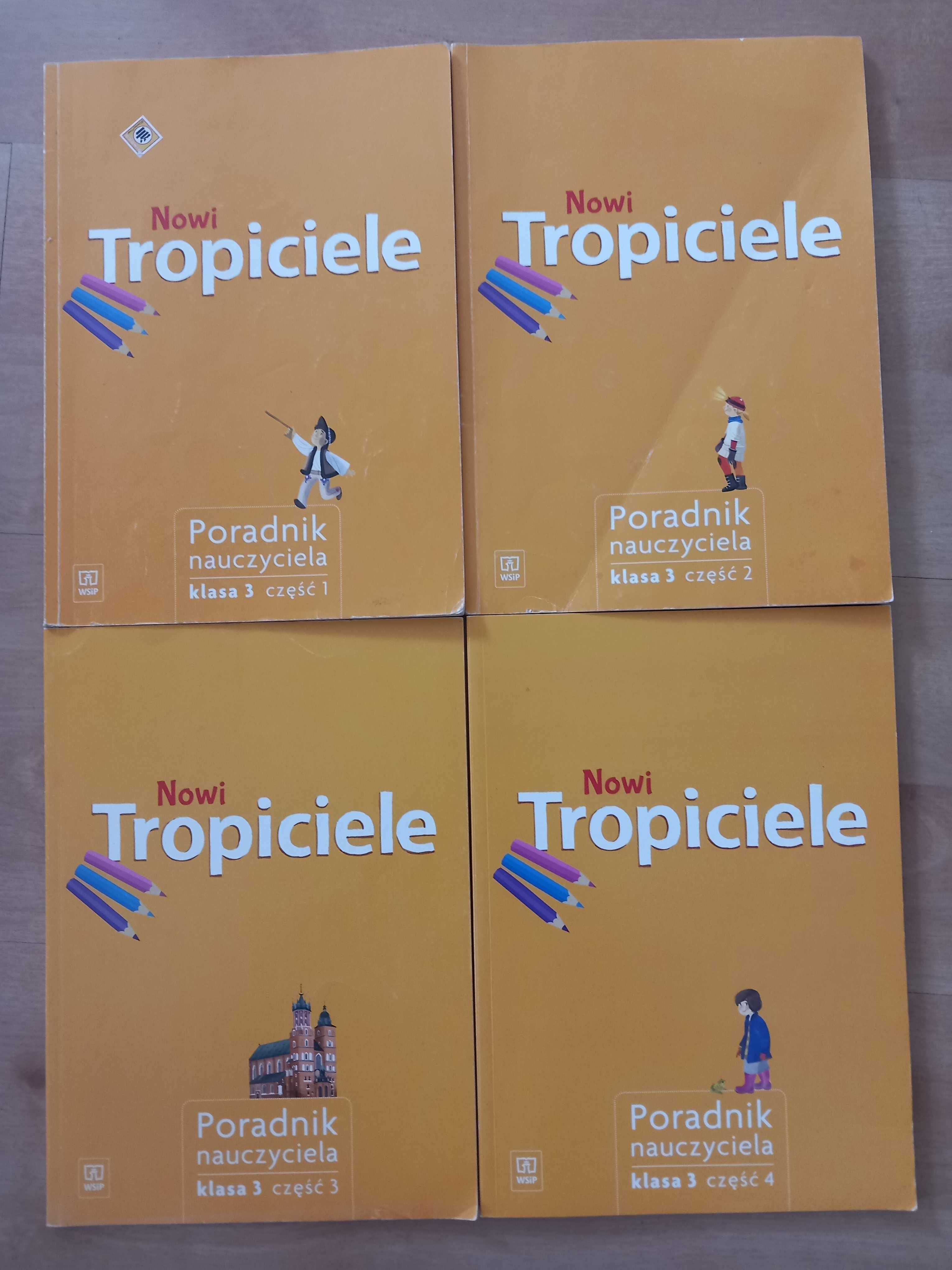 Nowi Tropiciele Poradnik nauczyciela klasa 3 część 1,2,3,4