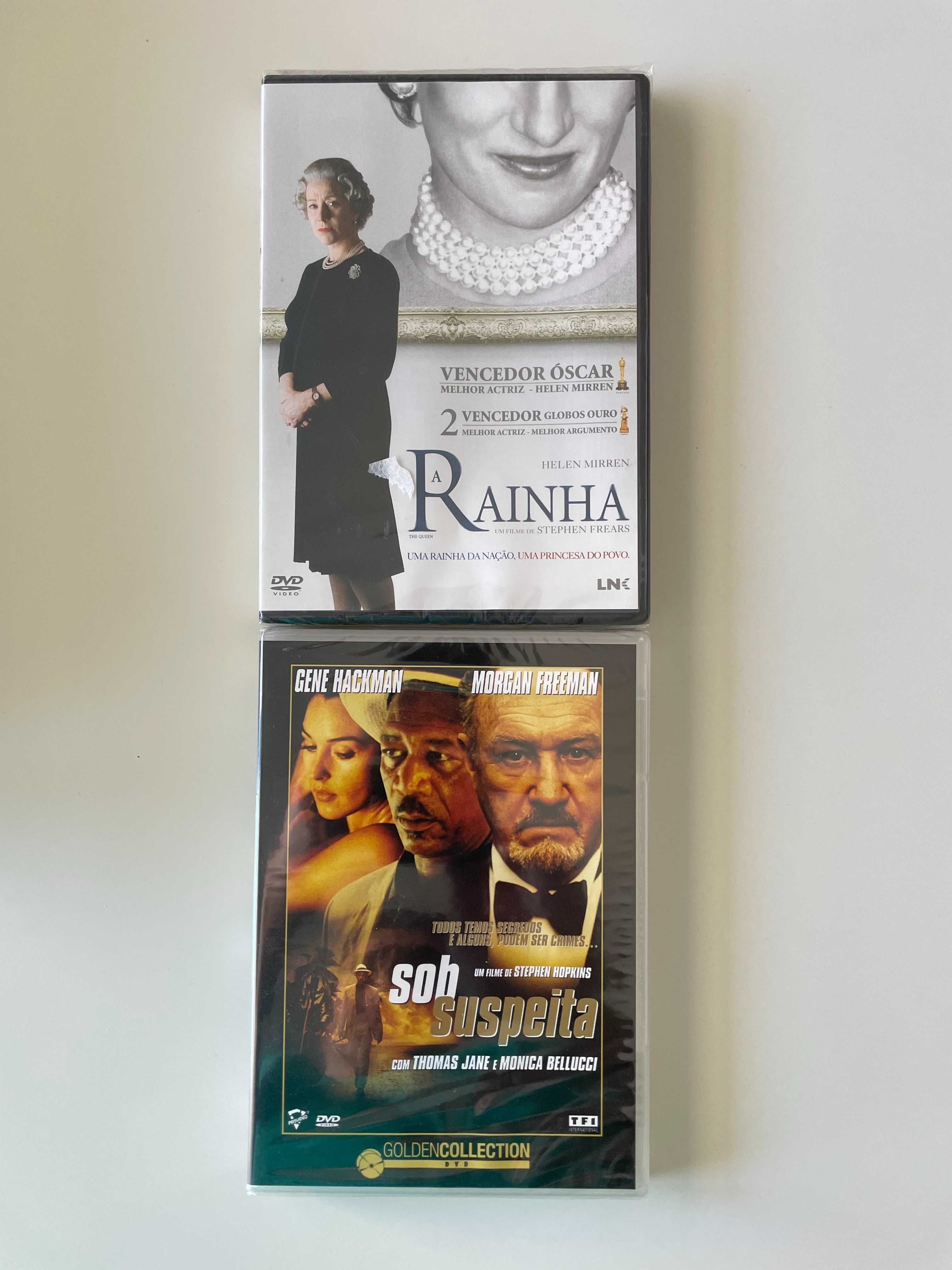 Vários DVD's novos selados