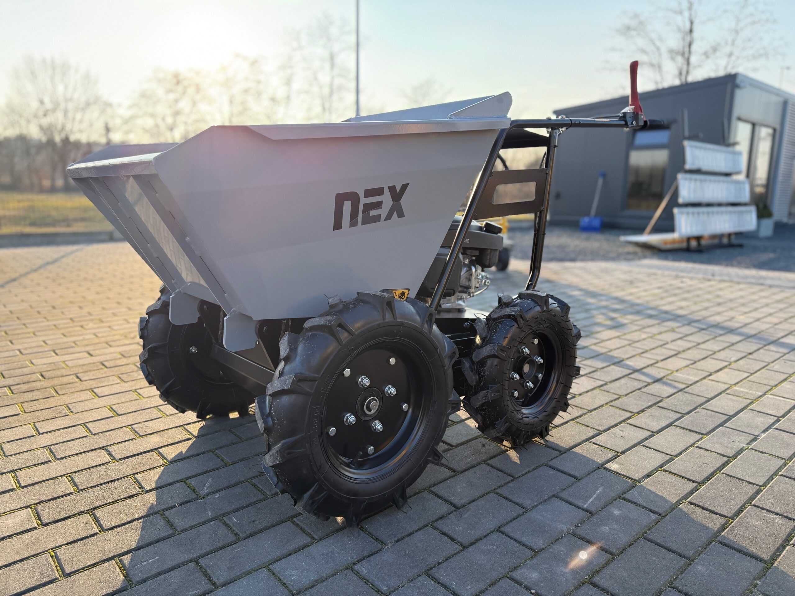 Taczka 300kg 400kg wozidło spalinowe 4x4 Loncin 4,5km budowlane ogród