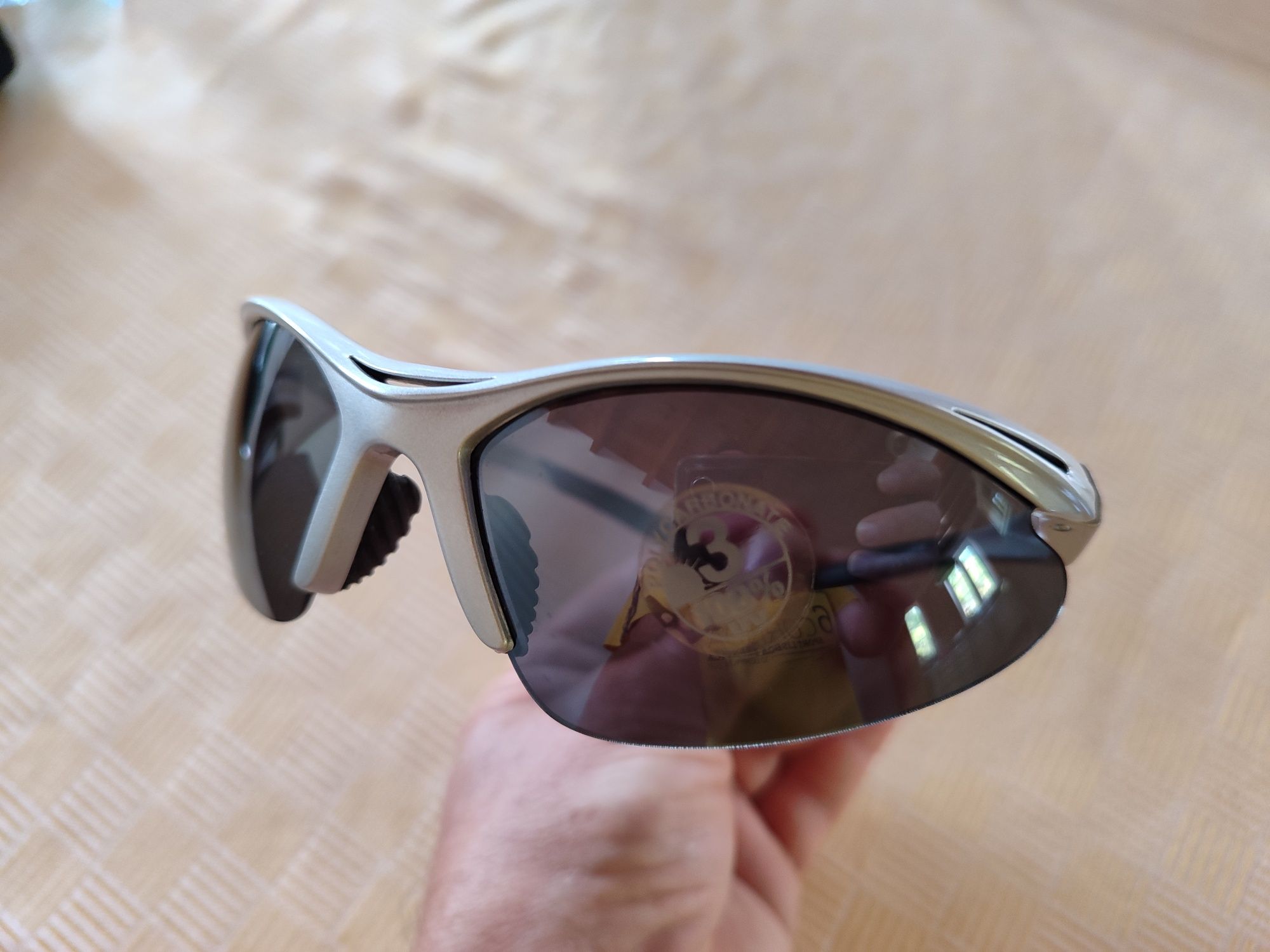 Óculos de ciclismo Decathlon com lentes intercambiáveis