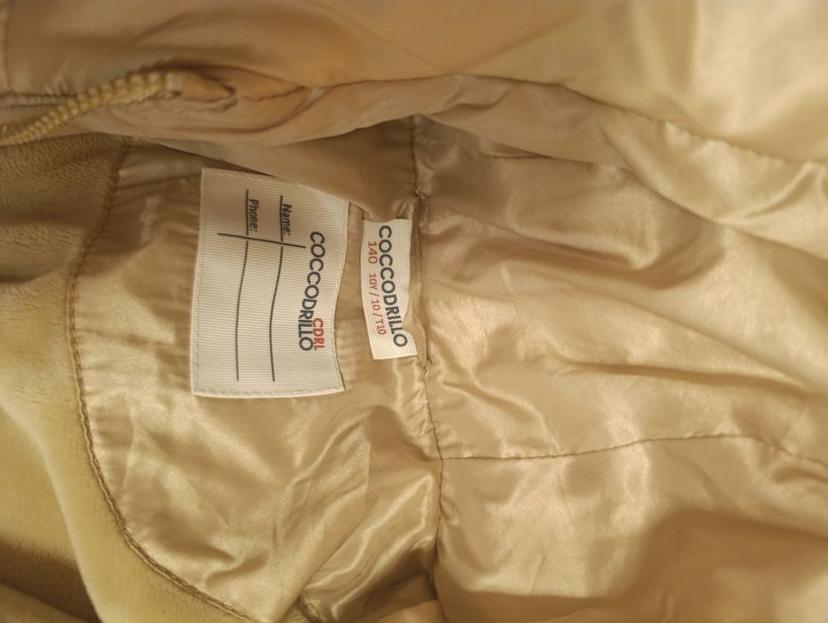 Kurtka zimowa / płaszcz dziewczęca r 140 Coccodrillo